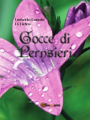 cover image of Gocce di pensieri